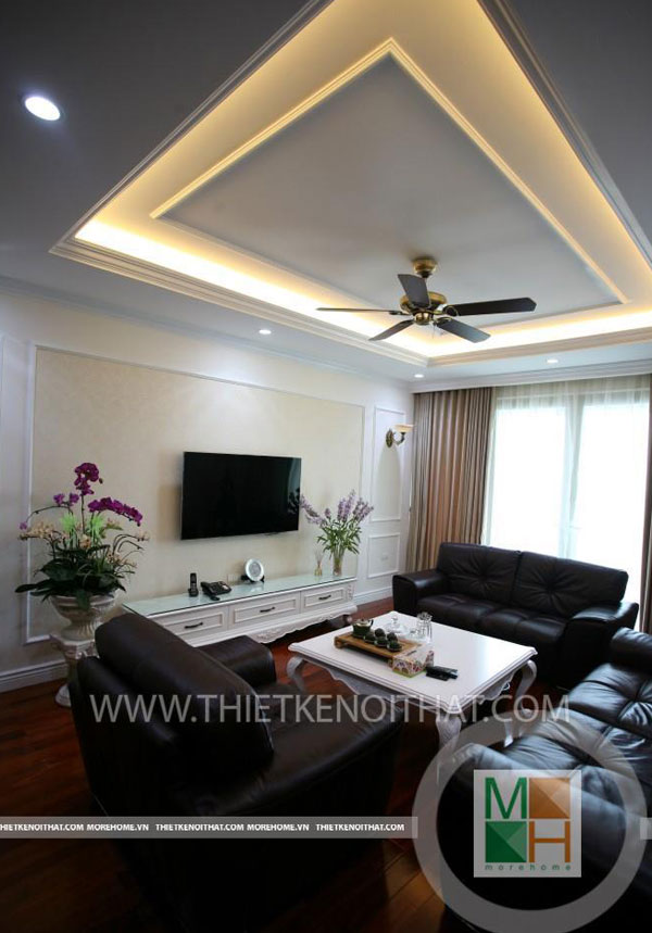  Thi công nội thất chung cư cao cấp tại Mandarin Garden Hòa Phát - Mr Tuấn