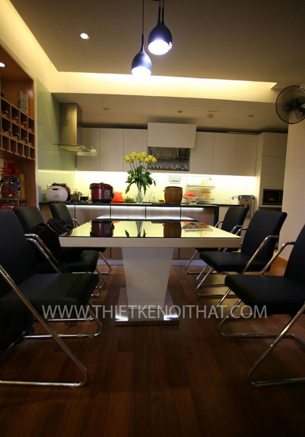  Thi công nội thất chung cư Mandarin Garden - Chị Hiền